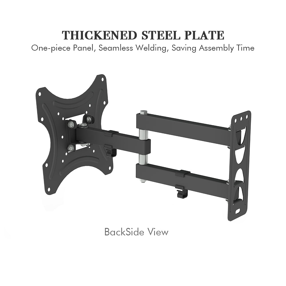 26-50" Adjustable Wall Mount Bracket Rotatable TV Stand TMX200 with Spirit Level
