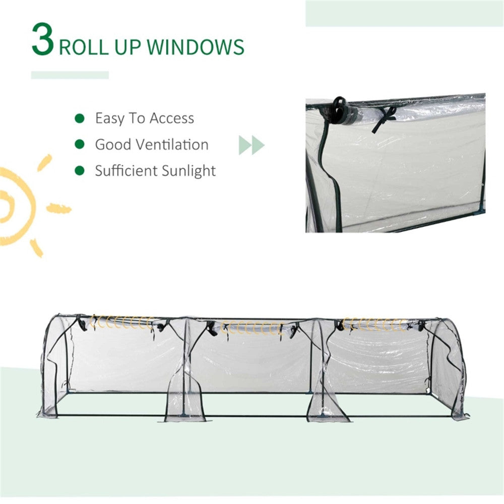 Mini Greenhouse-PVC ( Amazon Shipping)(Prohibited by WalMart)