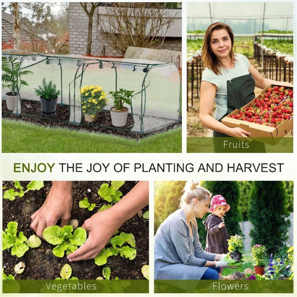 Mini Greenhouse-PVC ( Amazon Shipping)(Prohibited by WalMart)