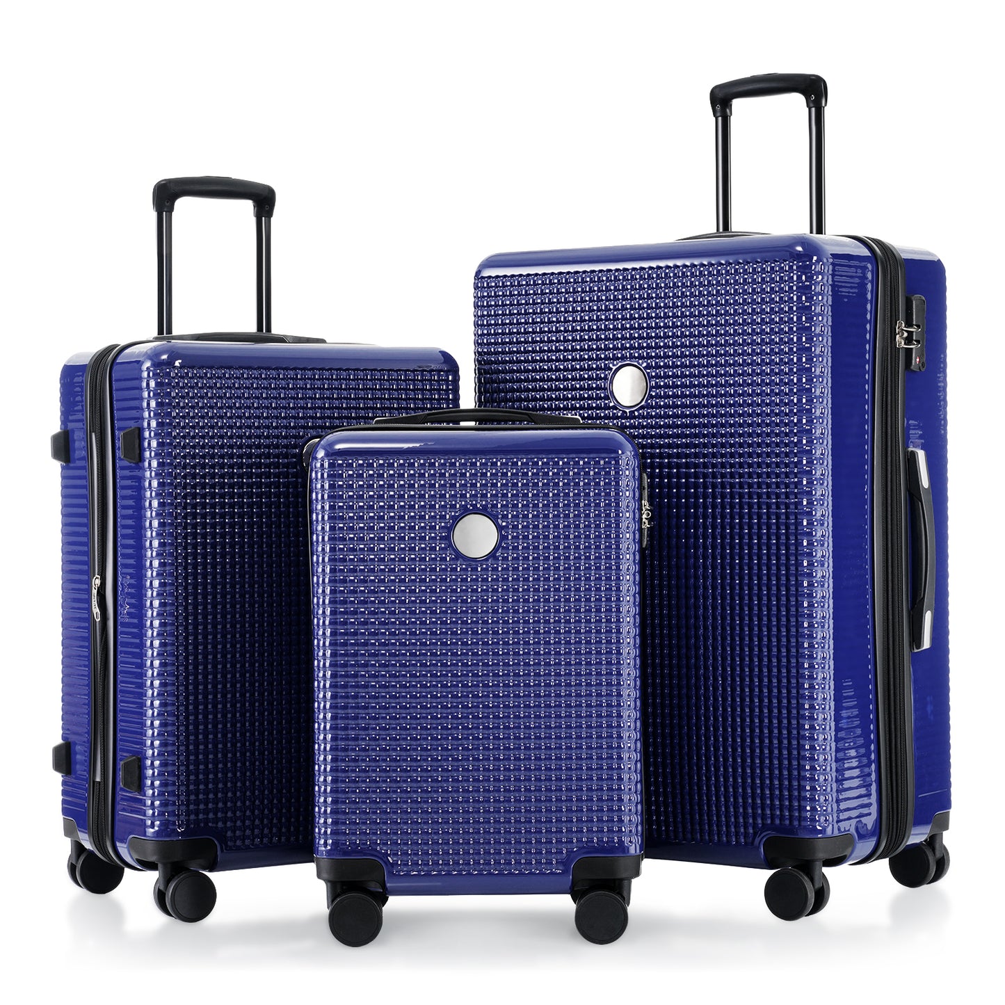 Luggage Sets 3 Piece Hardshell Suitcases with Wheels, Lightweight Expandable Travel Luggage with TSA Lock, Carry-on, Checked Luggage(20inch 24inch 28inch)