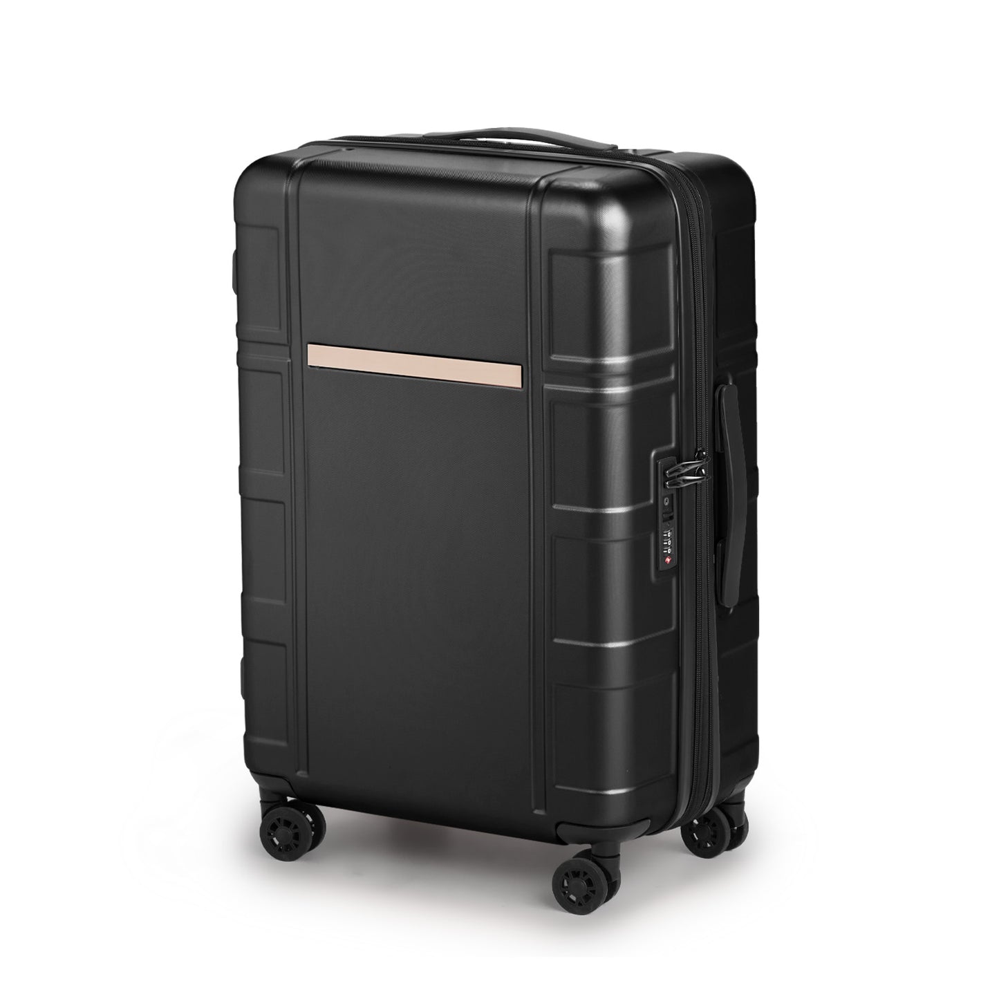 Luggage 24" Suitcase PC+ABS with TSA Lock Expandable Spinner Carry on Hardshell Lightweight