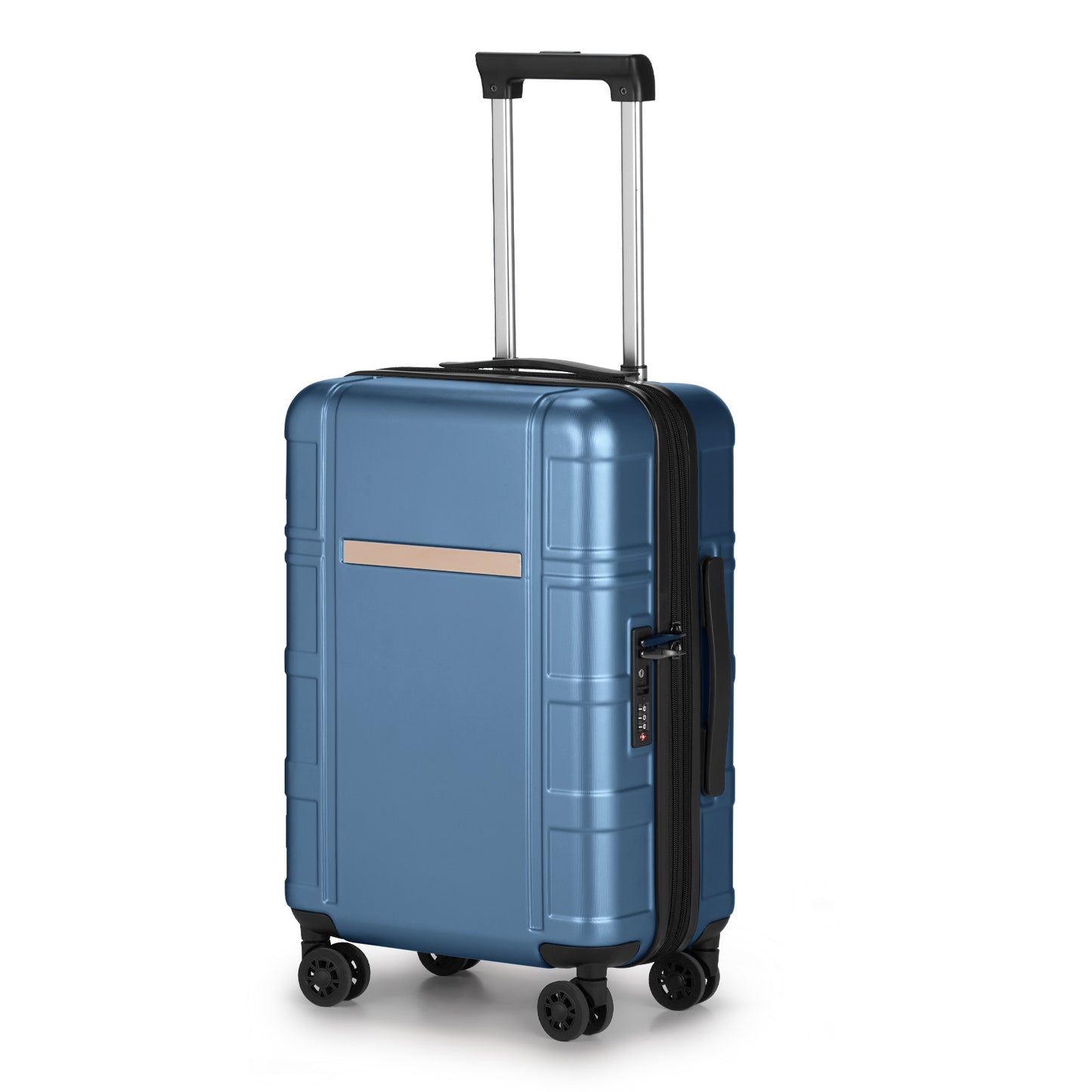 Luggage 20" Suitcase PC+ABS with TSA Lock Expandable Spinner Carry on Hardshell Lightweight