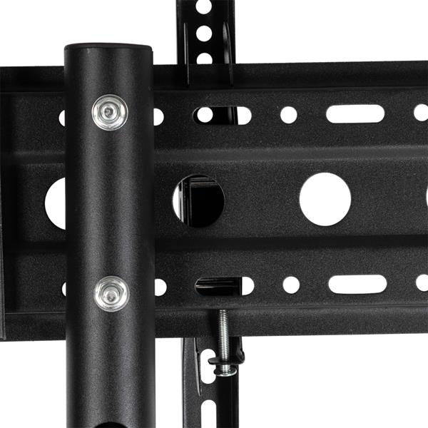 TSY 1600 32-70" TV Mobile Cart Weight Bearing 60kg Maximum VESA 400*600 Up and Down Adjustable 15° with Pulley Tray Camera Bracket