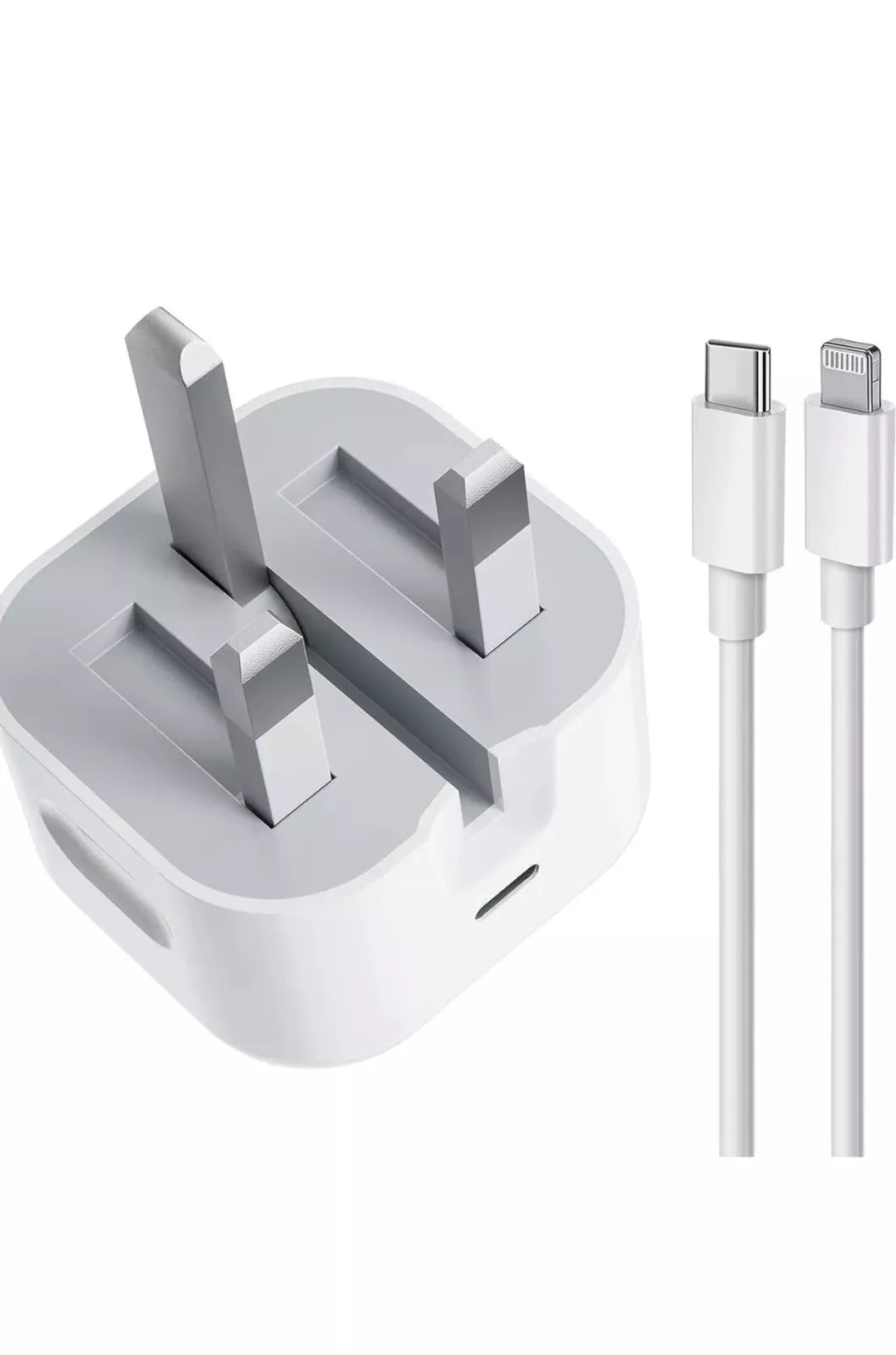 For iPhone 14, 13, 12, 11, X Pro Max Fast Charging Cable USB-C PD Plug Charger