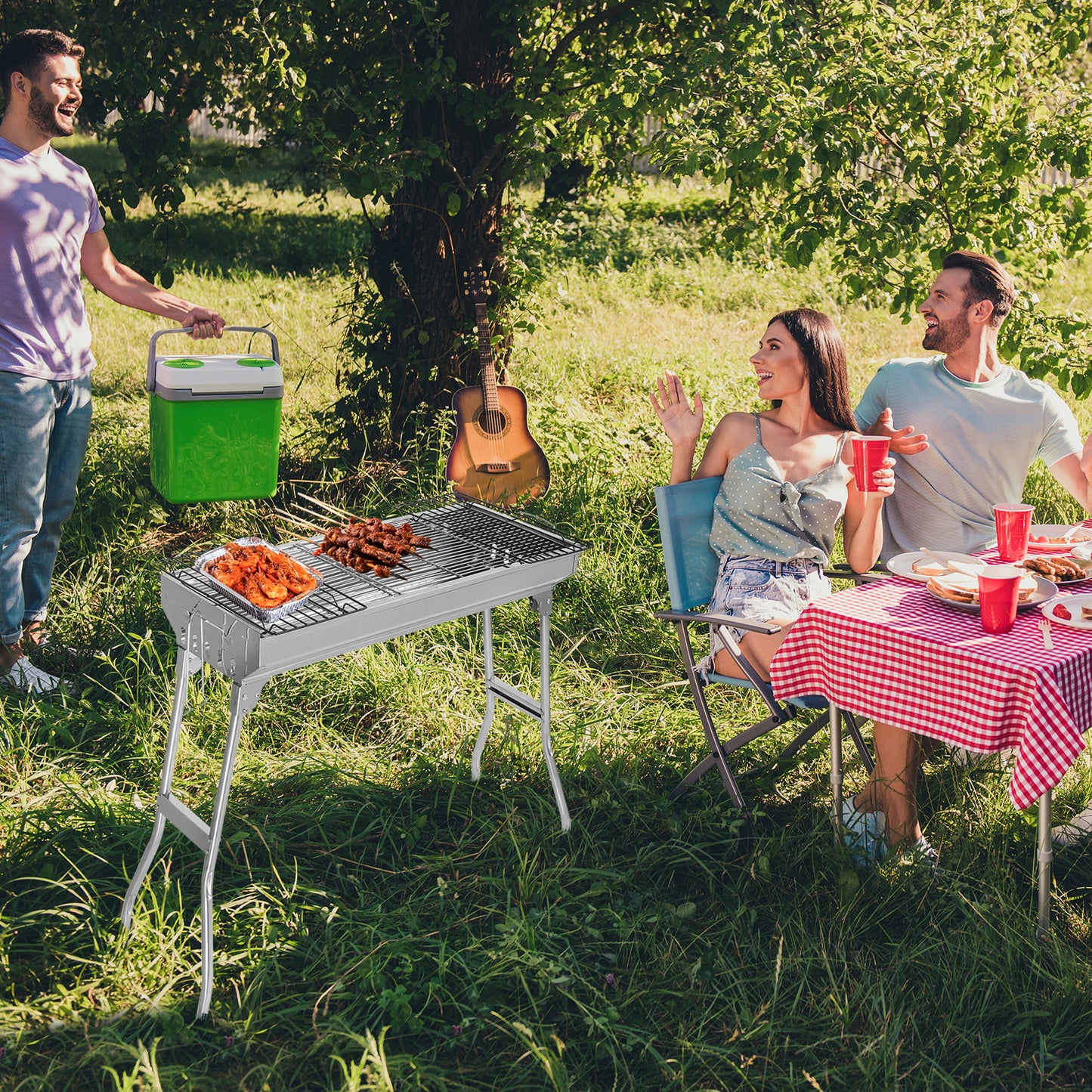 Portable Stainless Steel Grill Standard Configuration