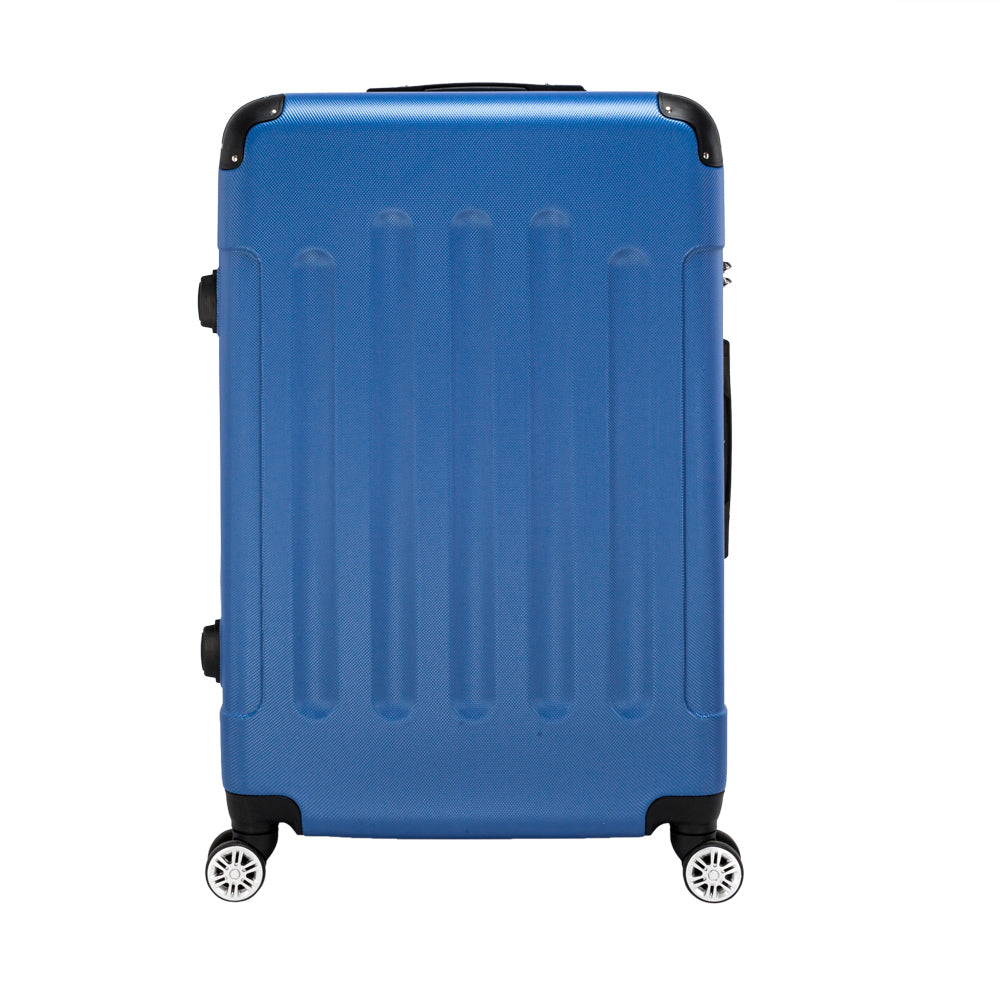 3-in-1 Portable ABS Trolley Case 20" / 24" / 28" Dark Blue