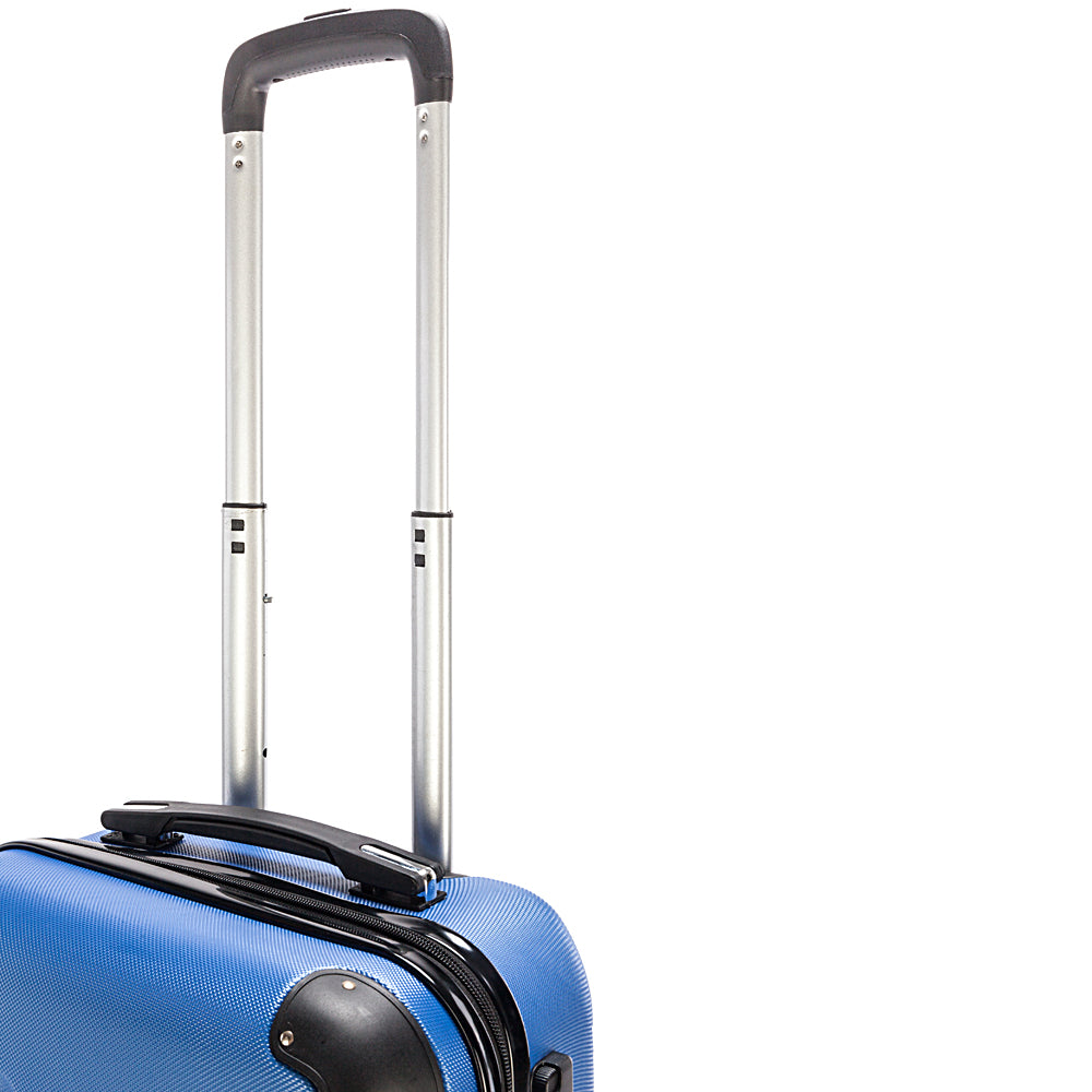 3-in-1 Portable ABS Trolley Case 20" / 24" / 28" Dark Blue