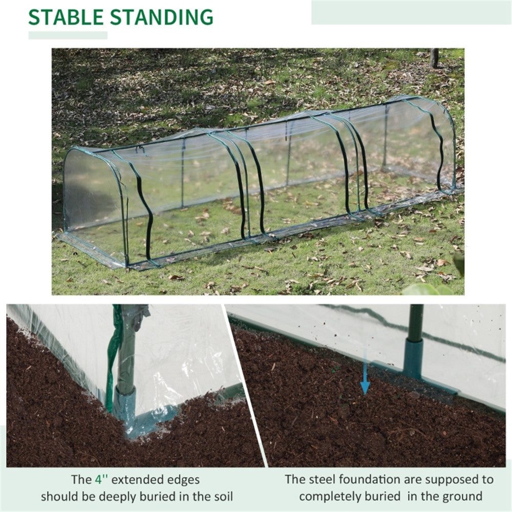 Mini Greenhouse-PVC ( Amazon Shipping)（Prohibited by WalMart）