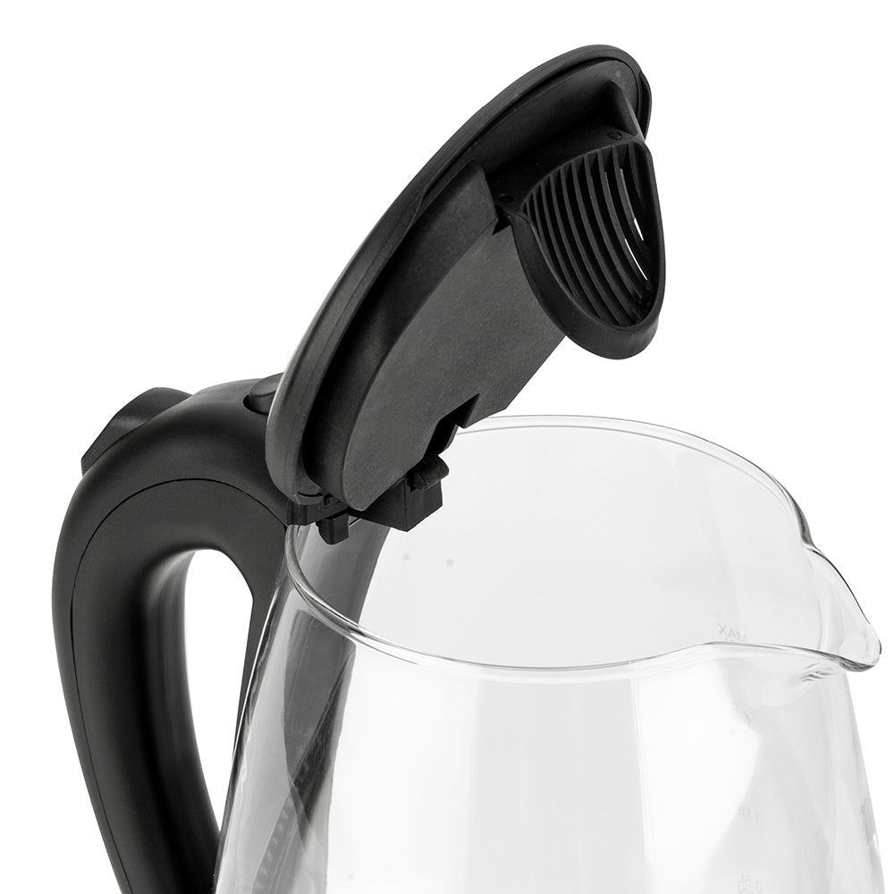ZOKOP HD-1857-A 110V 1200W 1.8L Electric Glass Kettle US Plug