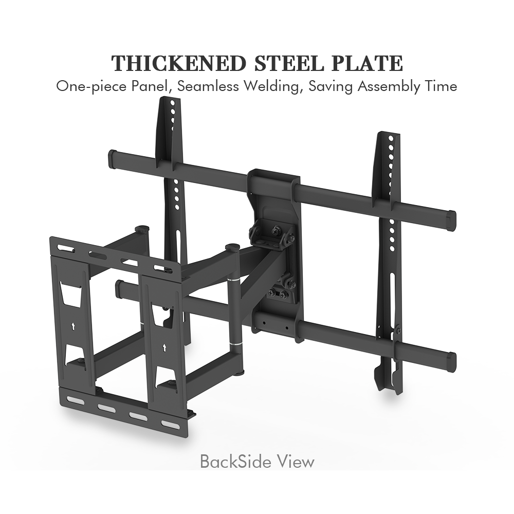 TMDS-106 40-75" Flat Tilting TV Wall Mount with Spirit Level