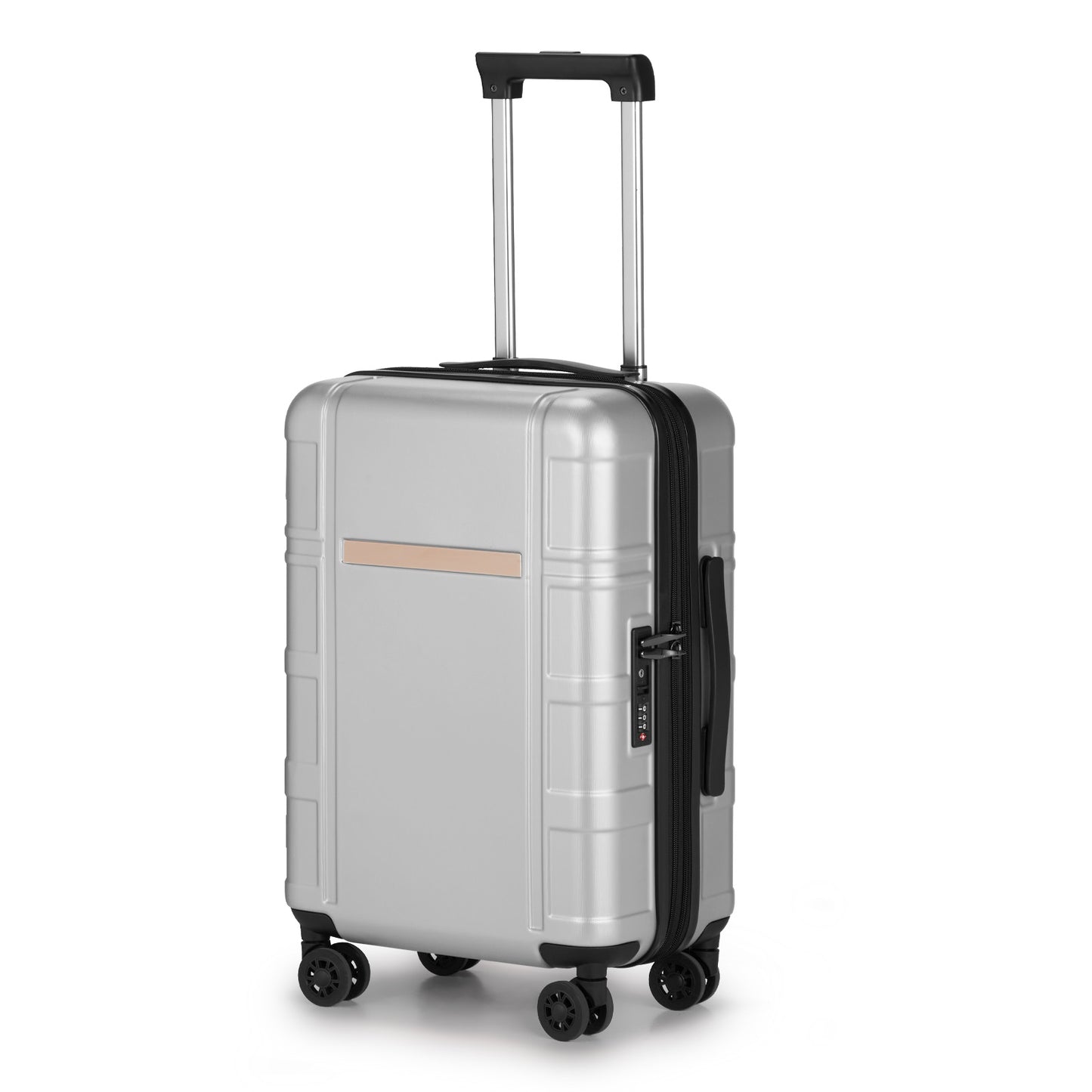Luggage 20" Suitcase PC+ABS with TSA Lock Expandable Spinner Carry on Hardshell Lightweight