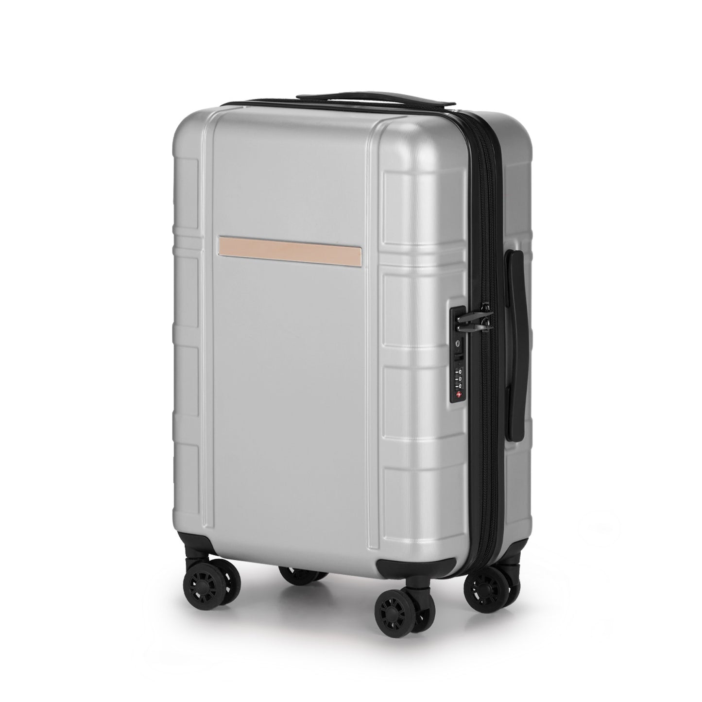 Luggage 20" Suitcase PC+ABS with TSA Lock Expandable Spinner Carry on Hardshell Lightweight