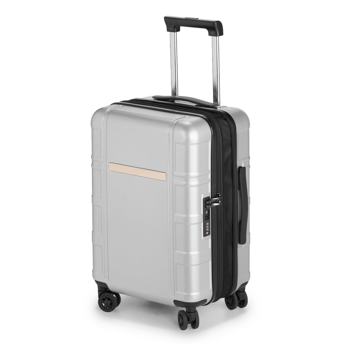 Luggage 20" Suitcase PC+ABS with TSA Lock Expandable Spinner Carry on Hardshell Lightweight