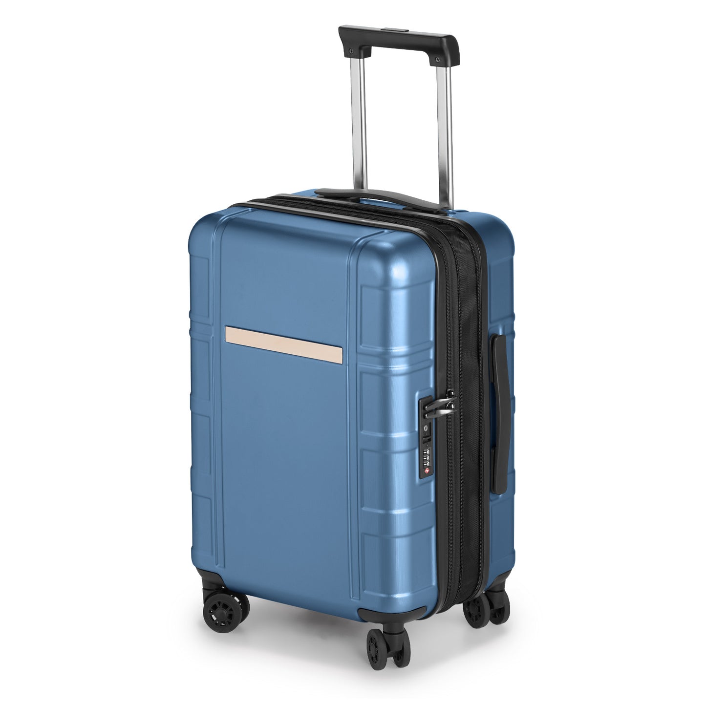 Luggage 20" Suitcase PC+ABS with TSA Lock Expandable Spinner Carry on Hardshell Lightweight
