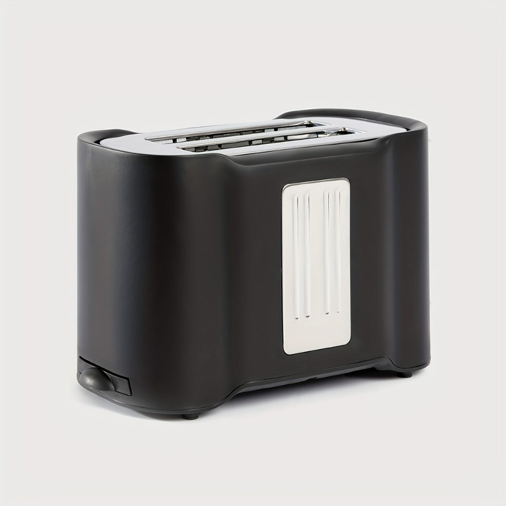 2 Slice Toaster, Quick & Even Results Every Time, Wide Slots Fit Any Size Bread Drop-Down Crumb Tray for Easy Clean Up, Stainless Steel