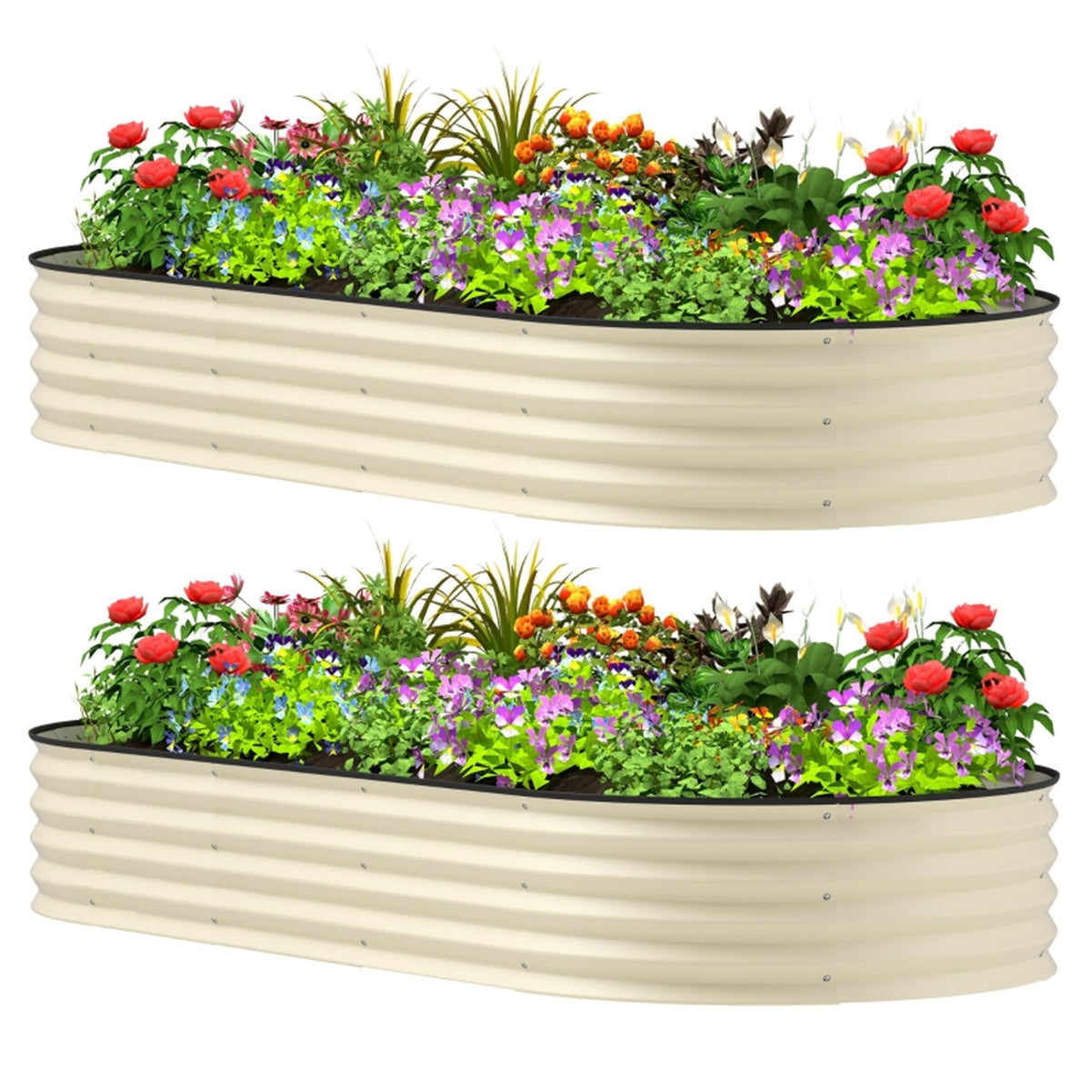 Garden Bed、 Galvanized Planter