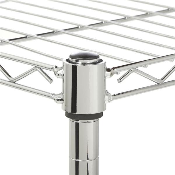 5-Tier Wire Shelving Unit