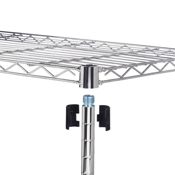 5-Tier Wire Shelving Unit