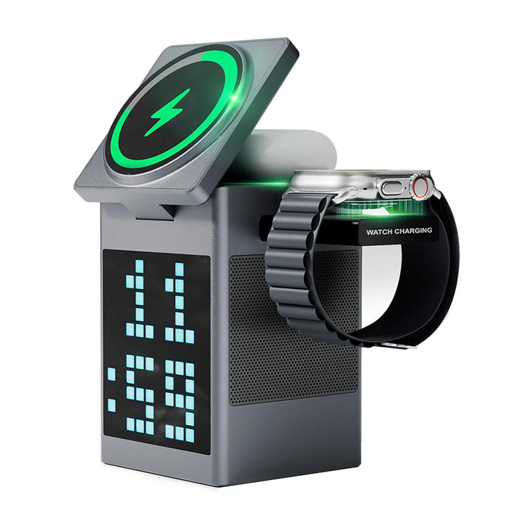 Wireless Charging Station for Apple Watch Wireless Charger iphone 16 Cargador Inalambrico Draadloze Oplader Chargeur Sans Fil