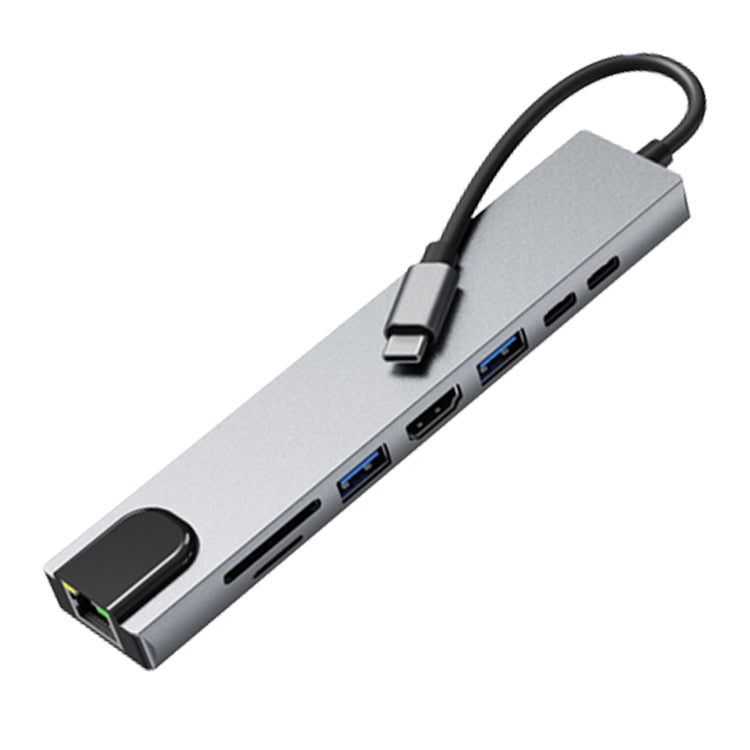 USB C Hub 7-in-1 Docking Station Multiport Adapter with 4K SD Card Reader 2 USB 3 Port for Ugreen Dockingstation