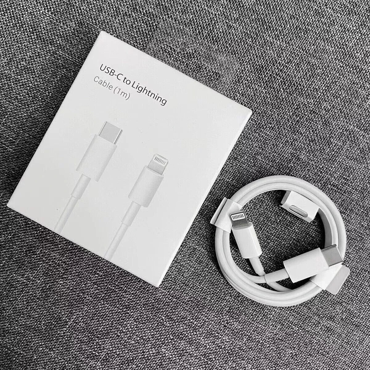 For iPhone 14, 13, 12, 11, X  Pro Max Fast Charging Cable USB-C PD Plug Charger