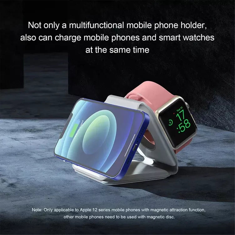 3 in 1 Wireless Charging Station For iPhone Air Pods And  iWatch Travel Charger